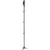 Manfrotto MVMXPROA4 XPRO Monopod+ monopiede video in alluminio a 4 sezioni con base FluidTech, nero