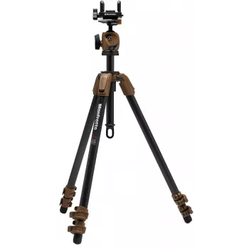 Kit treppiede in carbonio con testa a sfera Manfrotto Alpha S.H.O.T. (MK-R04-SD)