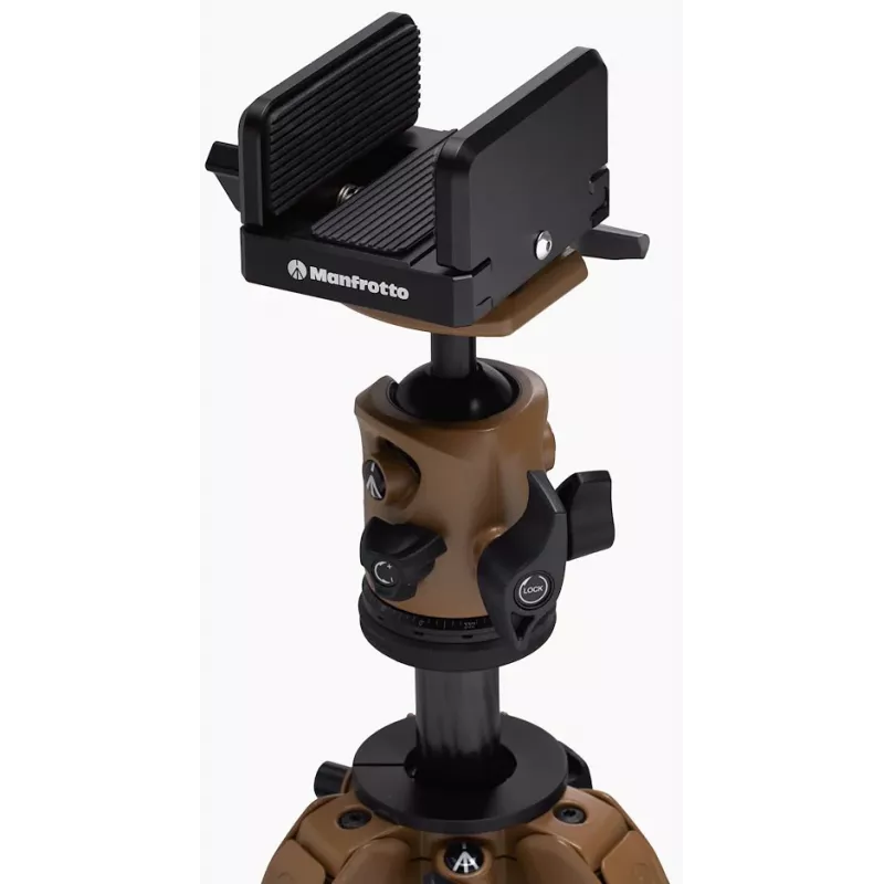 Manfrotto Alpha S.H.O.T. kit treppiede in carbonio con testa a sfera (MK-R04-SD)