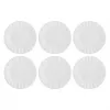 LA PORCELLANA BIANCA set con 6 piatti da insalata Ducale - bianco, 20 cm