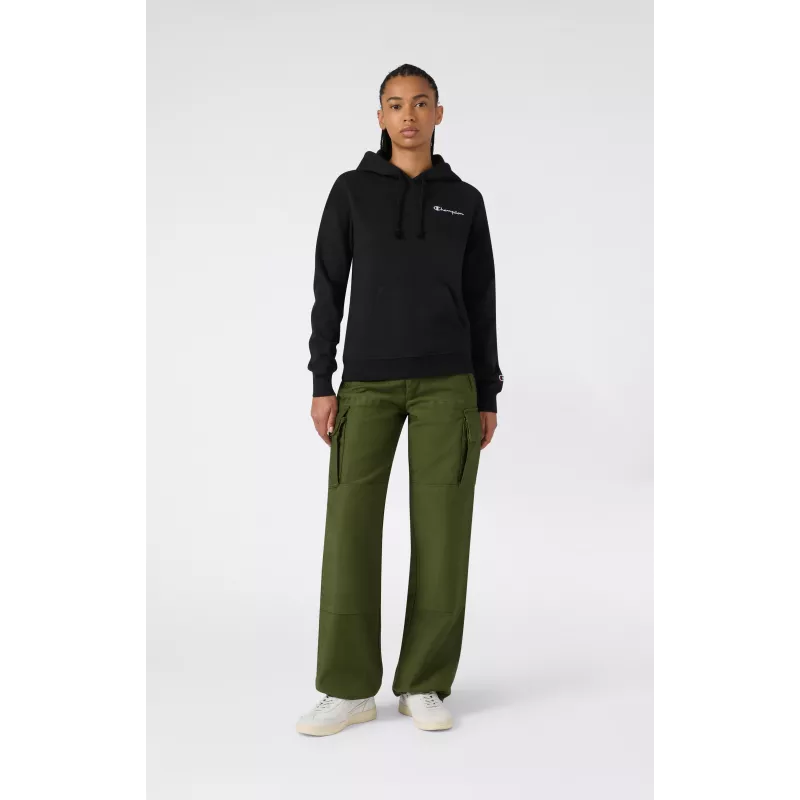 Champion felpa con cappuccio donna nero L