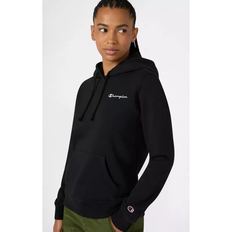 Champion felpa con cappuccio donna nero L
