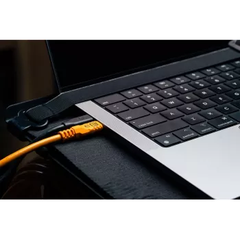 Tether Tools TetherPro USB-C Optima 10G dritto arancione 3m
