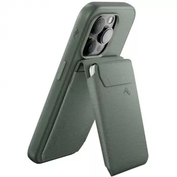 Portafoglio con supporto Peak Design Mobile, verde salvia (M-WA-AB-SG-1)