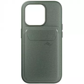 Portafoglio con supporto Peak Design Mobile, verde salvia (M-WA-AB-SG-1)