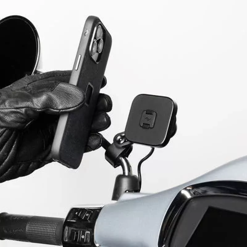Supporto per specchietto moto con funzione di ricarica Peak Design Mobile (M-MM-AK-BK-1)