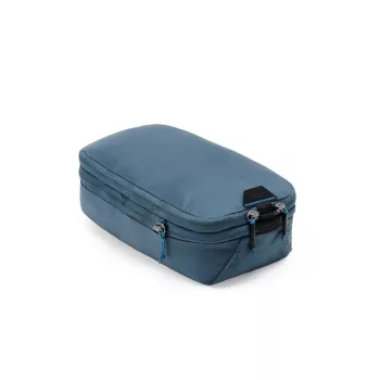 Peak Design Packing Cube Small - Ocean Blue, 4,5L compresso / 9L esteso, impermeabile, tessuto Bluesign