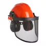 CLICS Casco protettivo con visiera in mesh e cuffie antirumore Climax 43