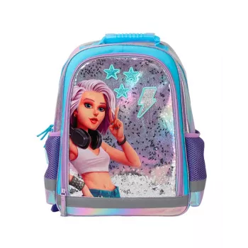 KIDS Wow Holo zaino scuola olografico 14L A4 ragazza iridescente