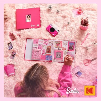 Kodak x Barbie Album fotografico scrapbook 8x8