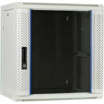 DSIT DS6412W case server da parete 12U con porta in vetro, 600x450x634 mm, bianco