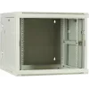 DSIT armadio server da parete reversibile 9U con porta in vetro, bianco, 600x600x501 mm (DS6609W-DOUBLE)