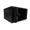 DSIT armadio server a parete 6U 19 inch con porta in vetro e pareti laterali perforate, 600x600x368 mm (DS6606ZP)