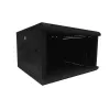 DSIT armadio server a parete 6U 19 inch con porta in vetro e pareti laterali perforate, 600x600x368 mm (DS6606ZP)
