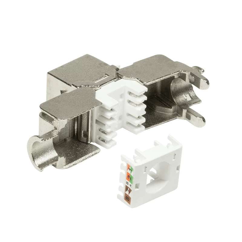 DSIT CAT6a STP keystone jack modulo RJ45 senza attrezzi