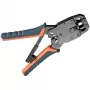 DSIT DC-TOOL-RJ45PRO pinza crimpatrice professionale per connettori RJ45 con tagliacavi e spellafili