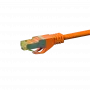 DSIT cavo patch di rete Cat.7 S/FTP PiMF RJ45, 0,5 m, arancione