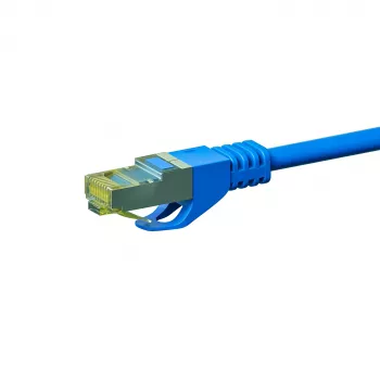 DSIT cavo patch di rete Cat.7 S/FTP PiMF RJ45, blu, 1 m