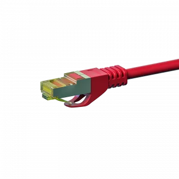 Cavo di rete RJ45 DSIT DC-75-100 Cat.7 S/FTP PiMF, 10 m, rosso