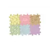 MUFFIK tappetino sensoriale ortopedico set 6-in-1 Baby Pastel – 6 pezzi puzzle