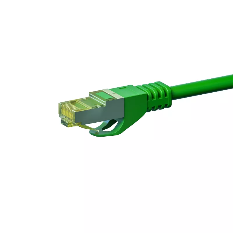 DSIT cavo patch di rete Cat.7 S/FTP, RJ45, 10 m, verde