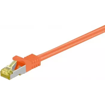 DSIT DC-76-100 Cavo di rete Cat.7 S/FTP PiMF RJ45, 10 m, arancione