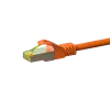 Cavo di rete RJ45 DSIT DC-76-100 Cat.7 S/FTP PiMF, 10 m, arancione