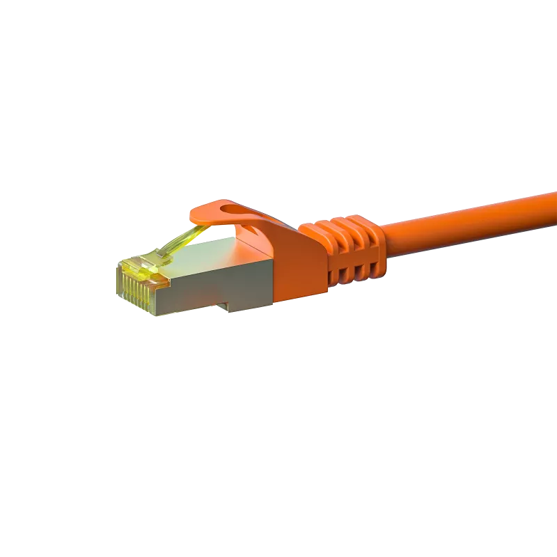 Cavo di rete RJ45 DSIT DC-76-100 Cat.7 S/FTP PiMF, 10 m, arancione