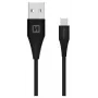Swissten Cavo USB-A a USB-C 3.1 Gen 1 1,5 m nero