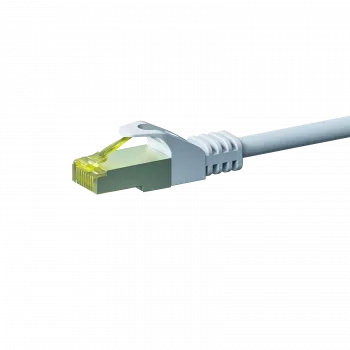 DSIT Cavo patch di rete Cat.7 S/FTP PiMF, RJ45, bianco, 30 m