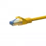 DSIT Cavo patch di rete CAT 6a S/FTP LSOH, 0,25 m, giallo