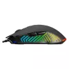 Rampage Spear V2 Mouse da gaming con filo 12800 DPI ottico RGB nero