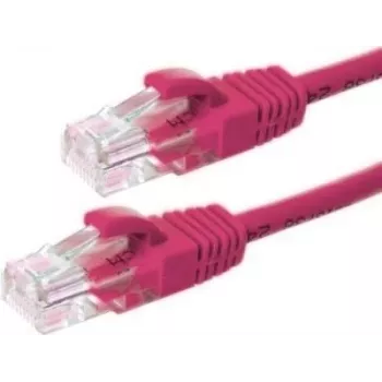 DSIT Cavo di rete CAT6 U/UTP 2 m rosa 100% rame (DC-69-020)
