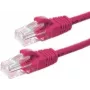 DSIT Cavo di rete CAT6 U/UTP 2 m rosa 100% rame (DC-69-020)