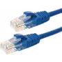 DSIT Cavo patch Ethernet CAT6 100% rame U/UTP 5 m blu (DC-64-050)