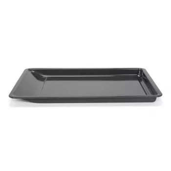PATISSE PREMIUM teglia bassa da forno 42 x 29 cm antiaderente in acciaio al carbonio rettangolare antracite