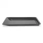 PATISSE PREMIUM teglia bassa da forno 42 x 29 cm antiaderente in acciaio al carbonio rettangolare antracite