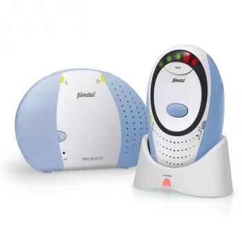 Baby monitor DECT Alecto con Full ECO Mode, senza telecamera, blu