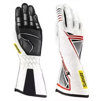 Sabelt G39 guanti sim racing - taglia M, bianco