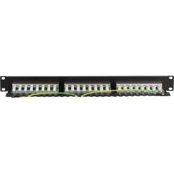 DS-IT patch panel CAT 5e FTP 24 porte per montaggio rack 19