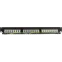 DS-IT patch panel CAT 5e FTP 24 porte per montaggio rack 19