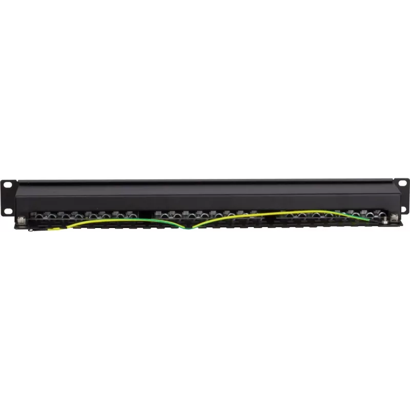 DS-IT patch panel CAT 5e FTP 24 porte per montaggio rack 19 inch