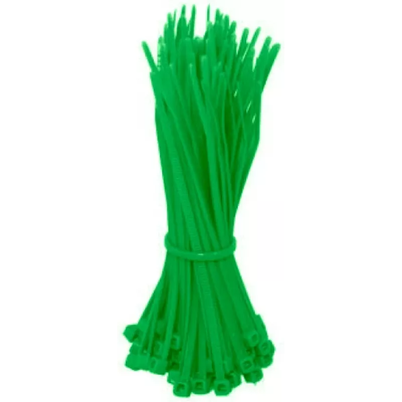 DSIT fascette per cavi 280 mm - verde - 100 pezzi (kb_280mm_groen)