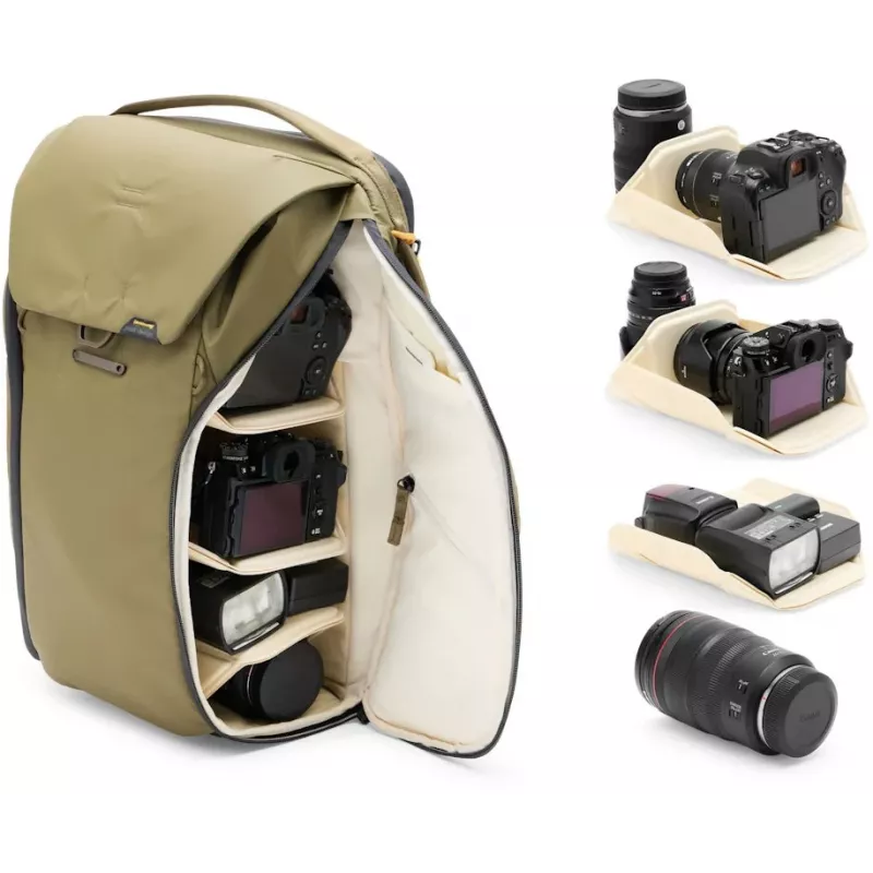Zaino Peak Design Everyday Backpack V2 30L, Kelp (BEDB-30-KP-3)