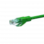 DSIT CAT5e U/UTP cavo patch di rete, 2 m, verde, 100% rame, RJ45, Gigabit Ethernet