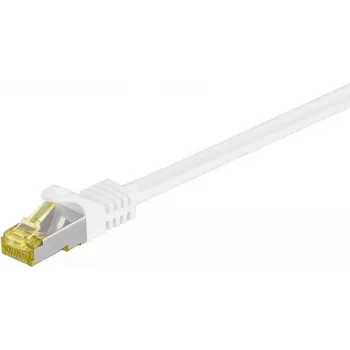 DSIT Cat.7 S/FTP (PiMF) cavo patch RJ45, bianco, 1,50 m