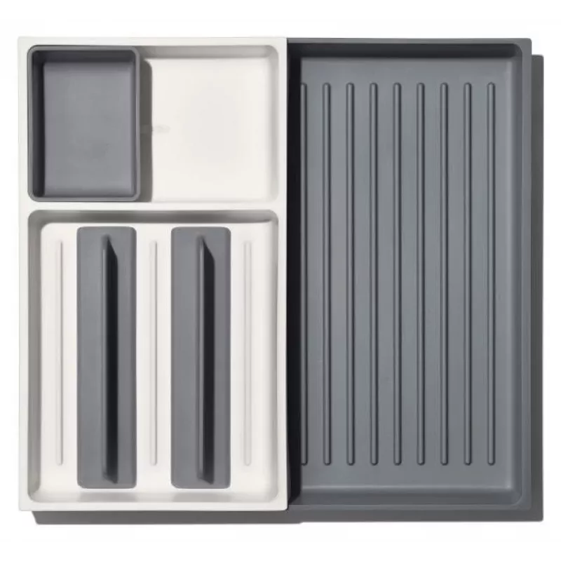 OXO Good Grips stuoia in silicone per sgocciolamento piatti, grigio