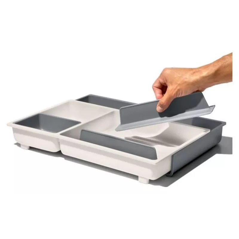 OXO Good Grips stuoia in silicone per sgocciolamento piatti, grigio