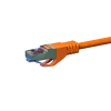 DSIT CAT 6a S/FTP LSOH cavo patch di rete 0,5 m arancione