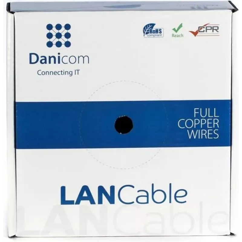 DSIT DANICOM CAT6 FTP 50m PVC Fca cavo di rete